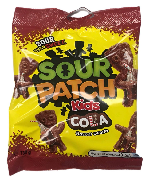 SOUR PATCH KIDS 130 GR COLA (EU)