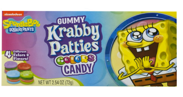 SPONGEBOB 72 GR KRABBY PATTIES COLORS