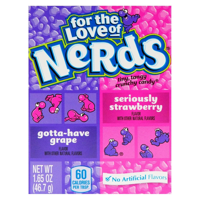 Nerds – Grape & Strawberry 46.7g