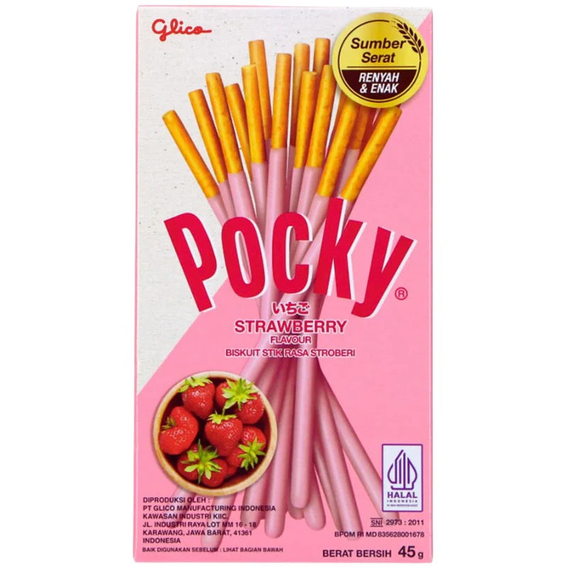 POCKY 45 GR STRAWBERRY