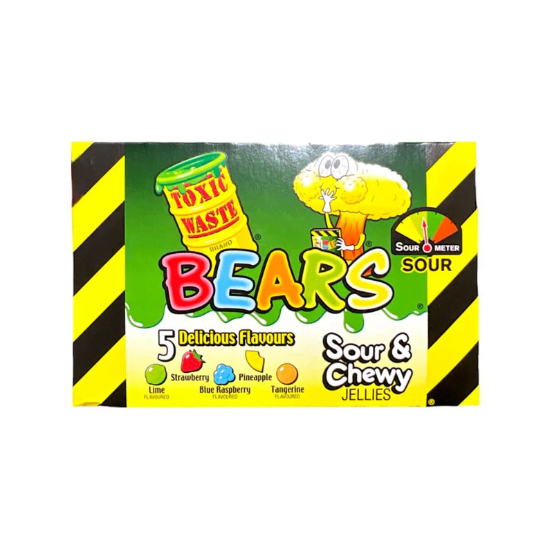 TOXIC WASTE 85 GR SOUR & CHEWY BEARS
