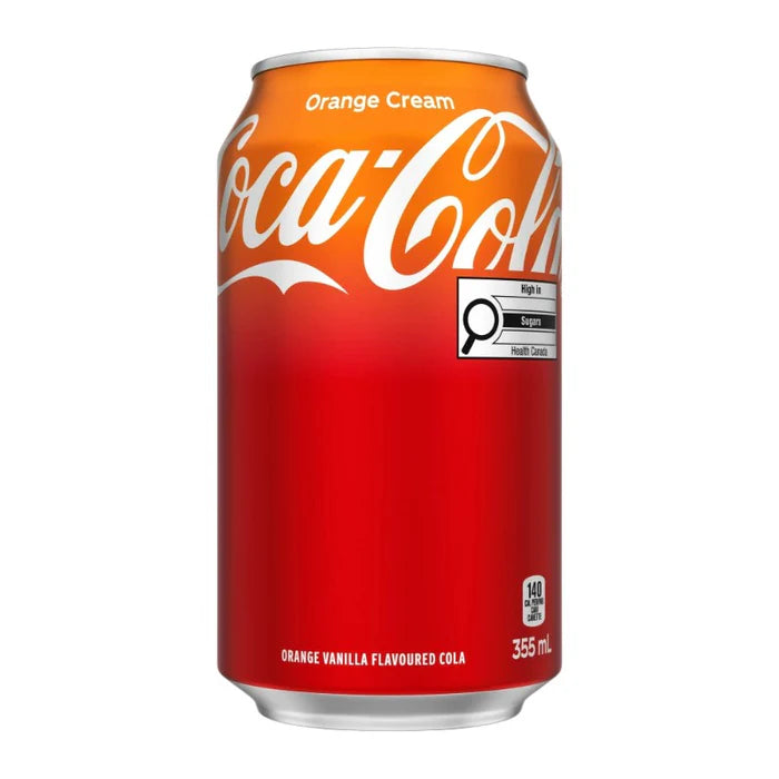 COCA COLA 355 ML ORANGE CREAM
