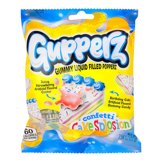 GUPPERZ 72 GR CONFETTI CAKESPLOSION PEG BAG