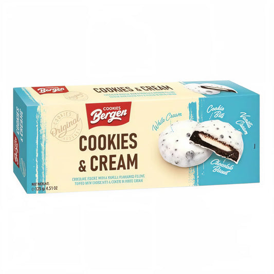 BERGEN Cookies & Cream 128g