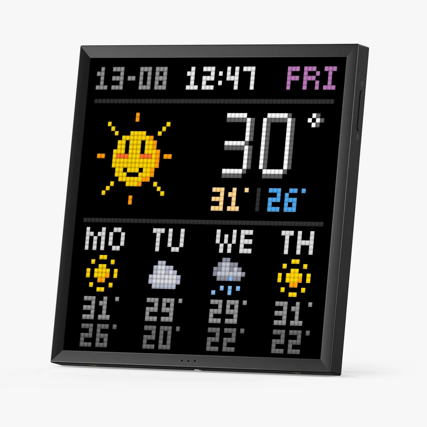 Divoom Pixoo64Ⅱ 64X64 Pixel Art LED Display Social Media Counter