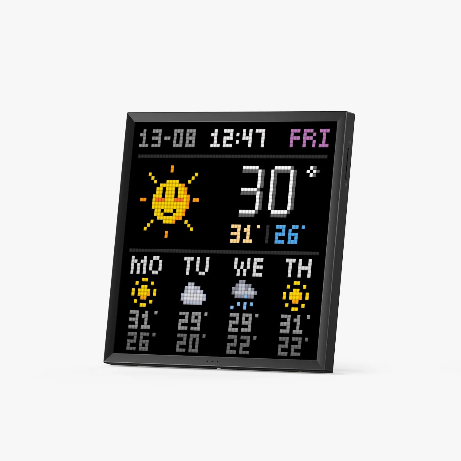 Divoom Pixoo64Ⅱ 64X64 Pixel Art LED Display Social Media Counter