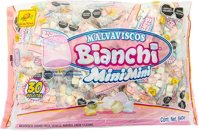 DE LA ROSA 28 GR MALVAVISCO MINI MINI BIANCHI