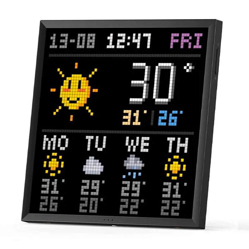 Divoom Pixoo64Ⅱ 64X64 Pixel Art LED Display Social Media Counter