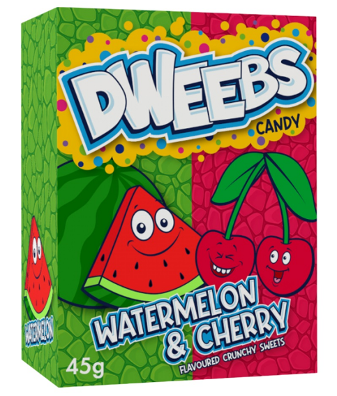 DWEEBS 45 GR CHERRY & WATERMELON