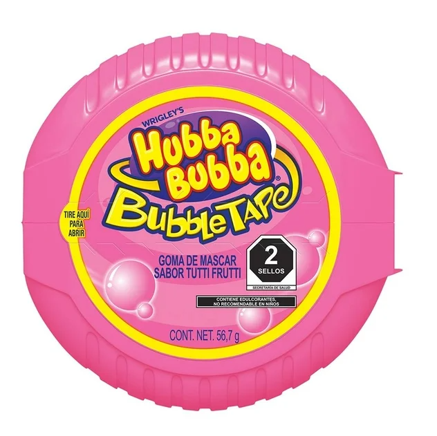 HUBBA BUBBA 56 GR TUTTIFRUTI (MEX EDITION)