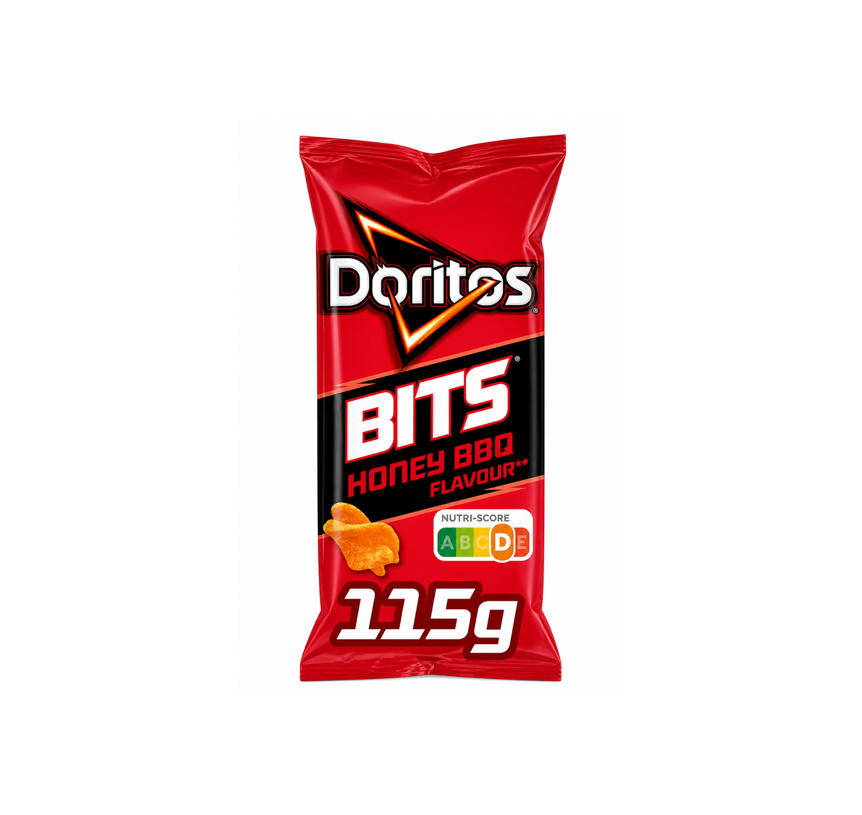 Doritos Bits Honey BBQ 115g – Édes-füstös BBQ ízű mini chips