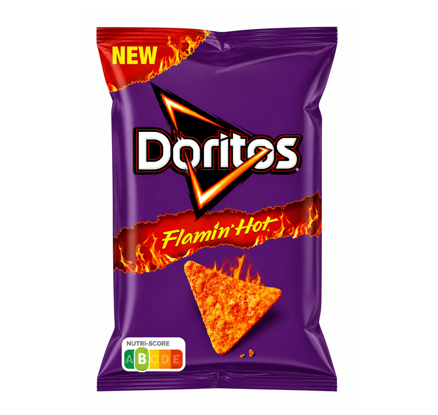 Doritos Flamin’ Hot 160g – Extra csípős tortilla chips (tüzes ízélmény)
