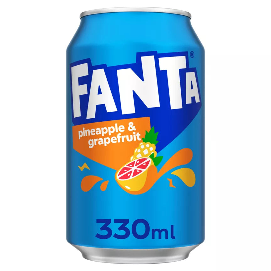 Fanta Pineapple & Grapefruit UK Import