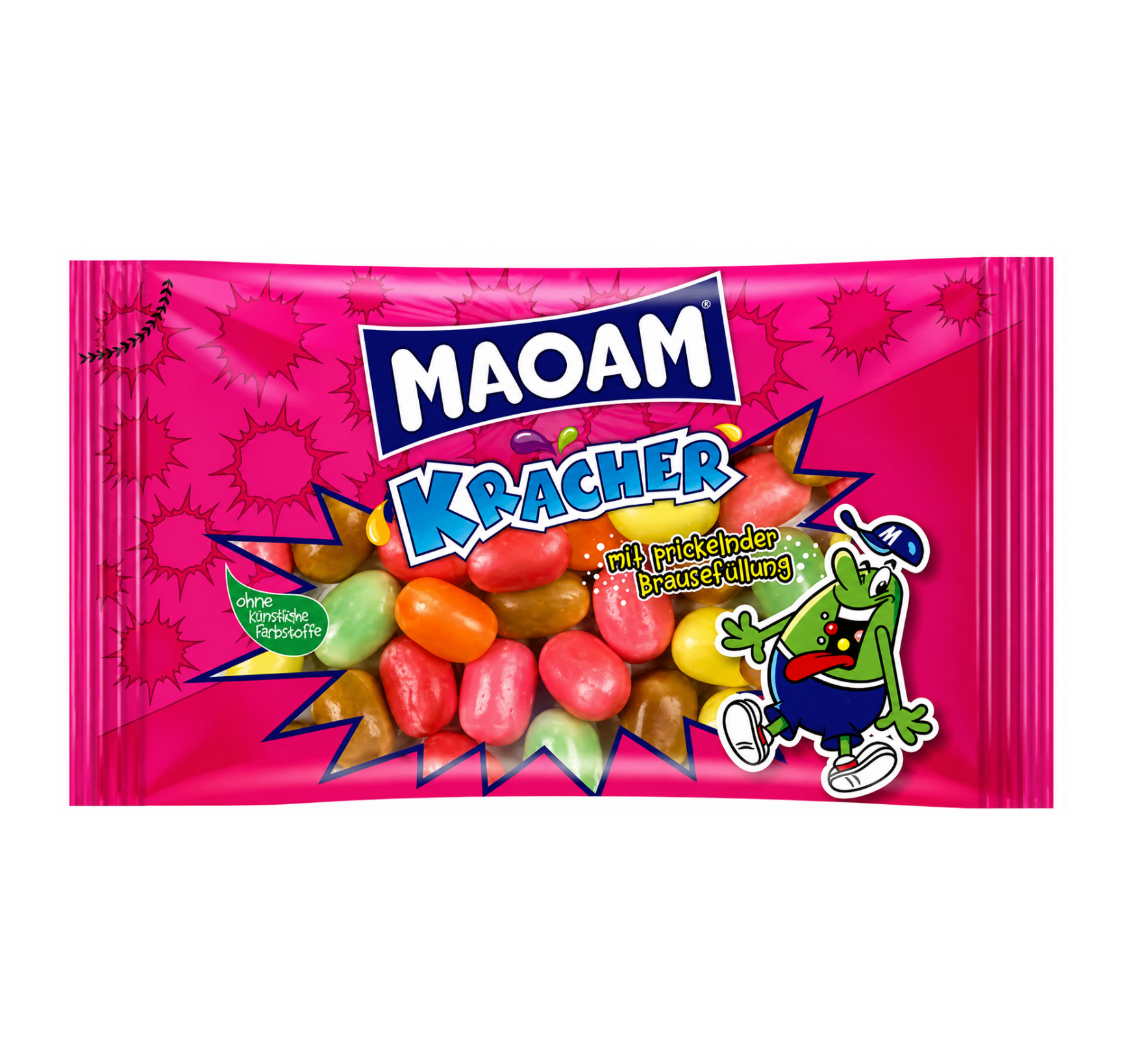 Haribo Maoam Kracher – Savanykás pezsgő töltött rágós cukorka mix