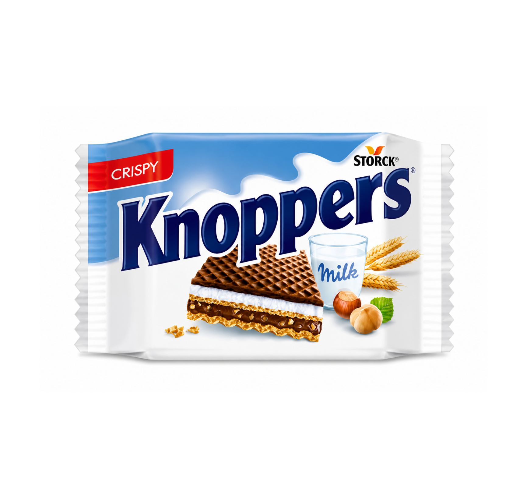 Knoppers Crispy Milk – Tejes mogyorós ropogós szelet