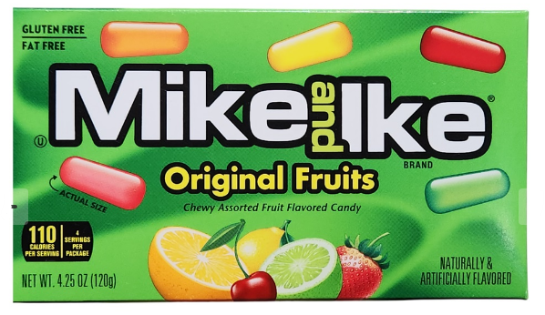 Mike & Ike Original Theater Box 120 g