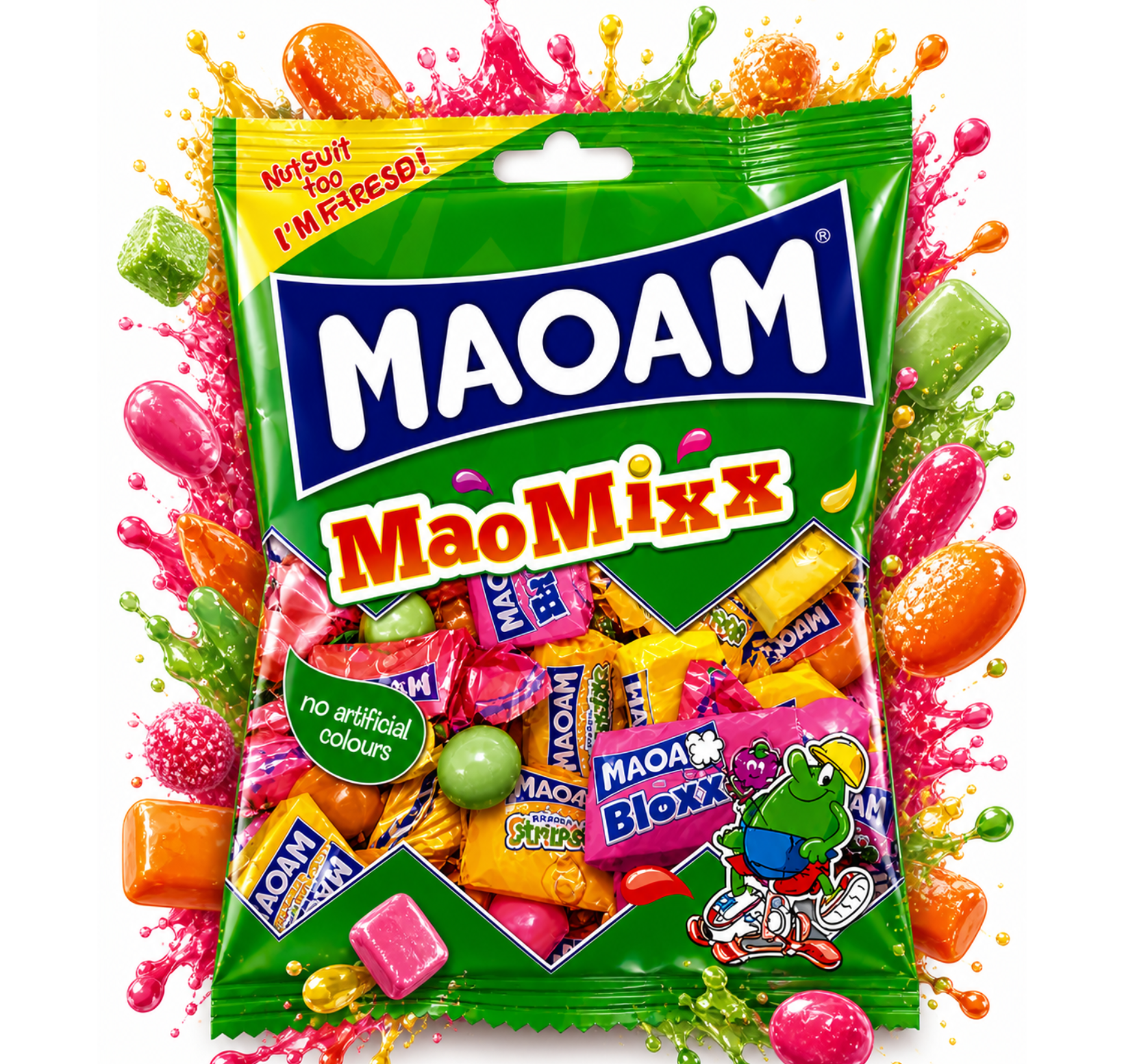 Haribo Maoam MaoMixx 70g – Gyümölcsös rágós cukorka válogatás