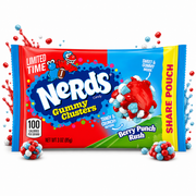 CANDY NERDS 85 GR GUMMY CLUSTERS BERRY PUNCH RUSH