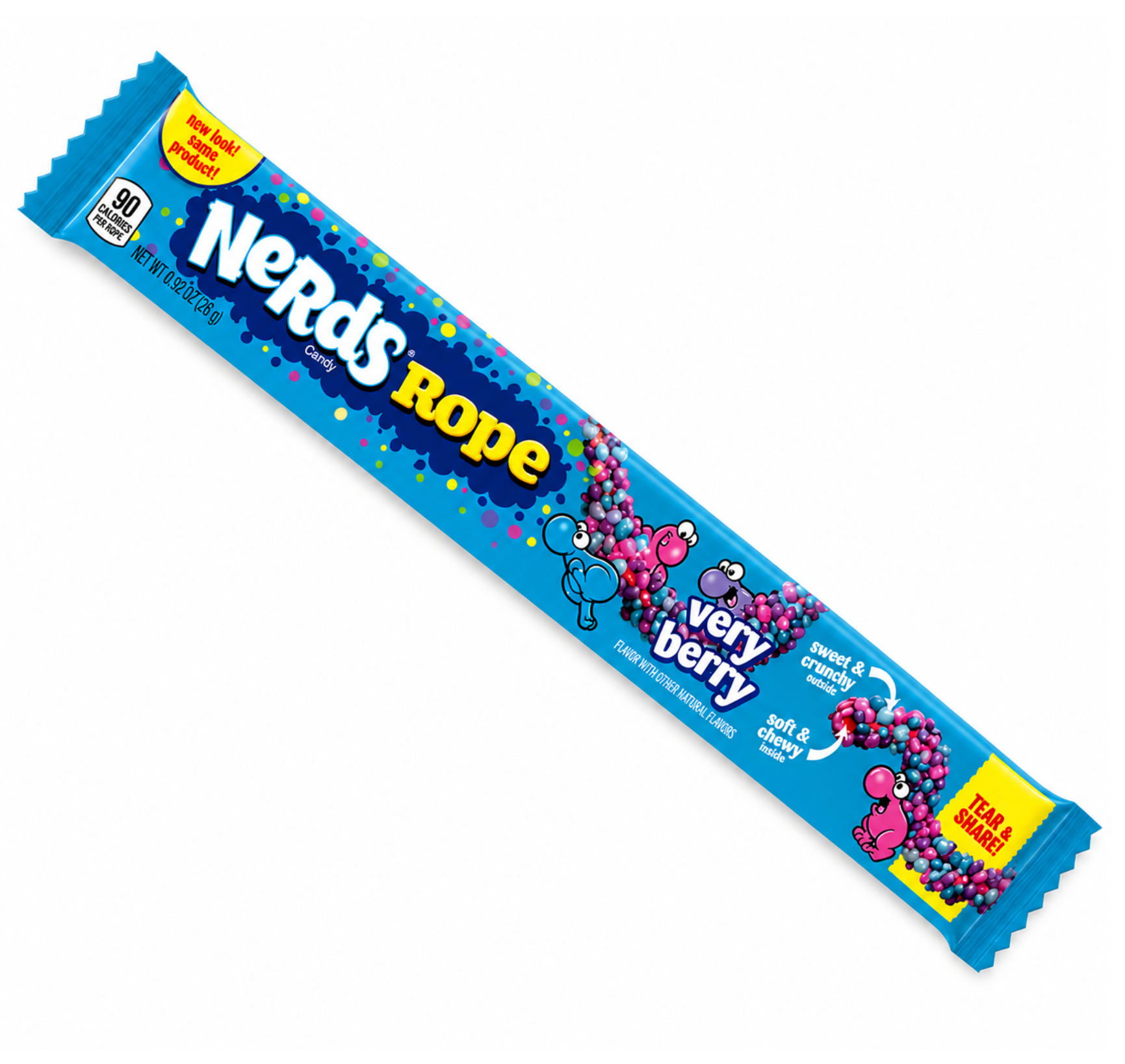 Nerds Rope Very Berry 26g – bogyós ízrobbanás