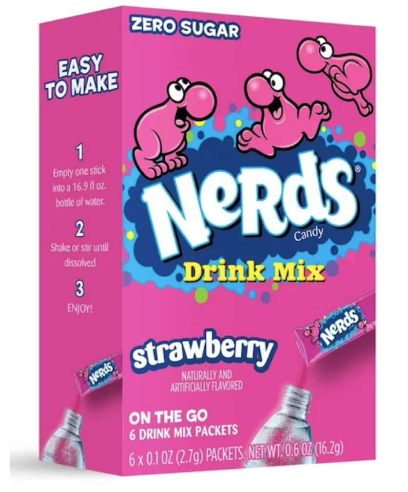 Nerds 2.7 g Strawberry Drink Mix