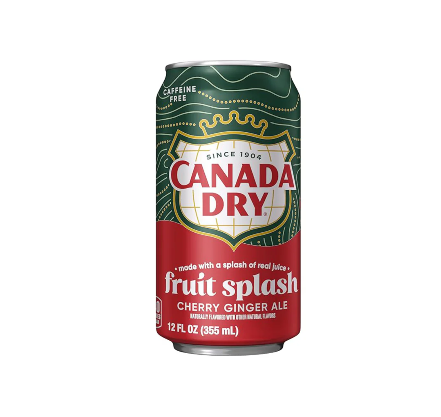 Canada Dry USA Fruit Splash Cherry Ginger Ale