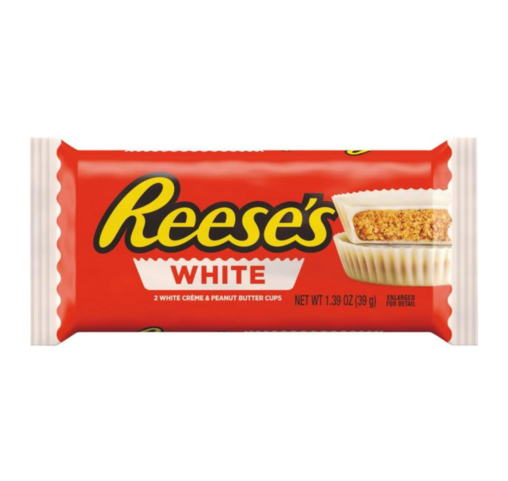 REESES 39.5 GR WHITE PEANUT BUTTER CUPS