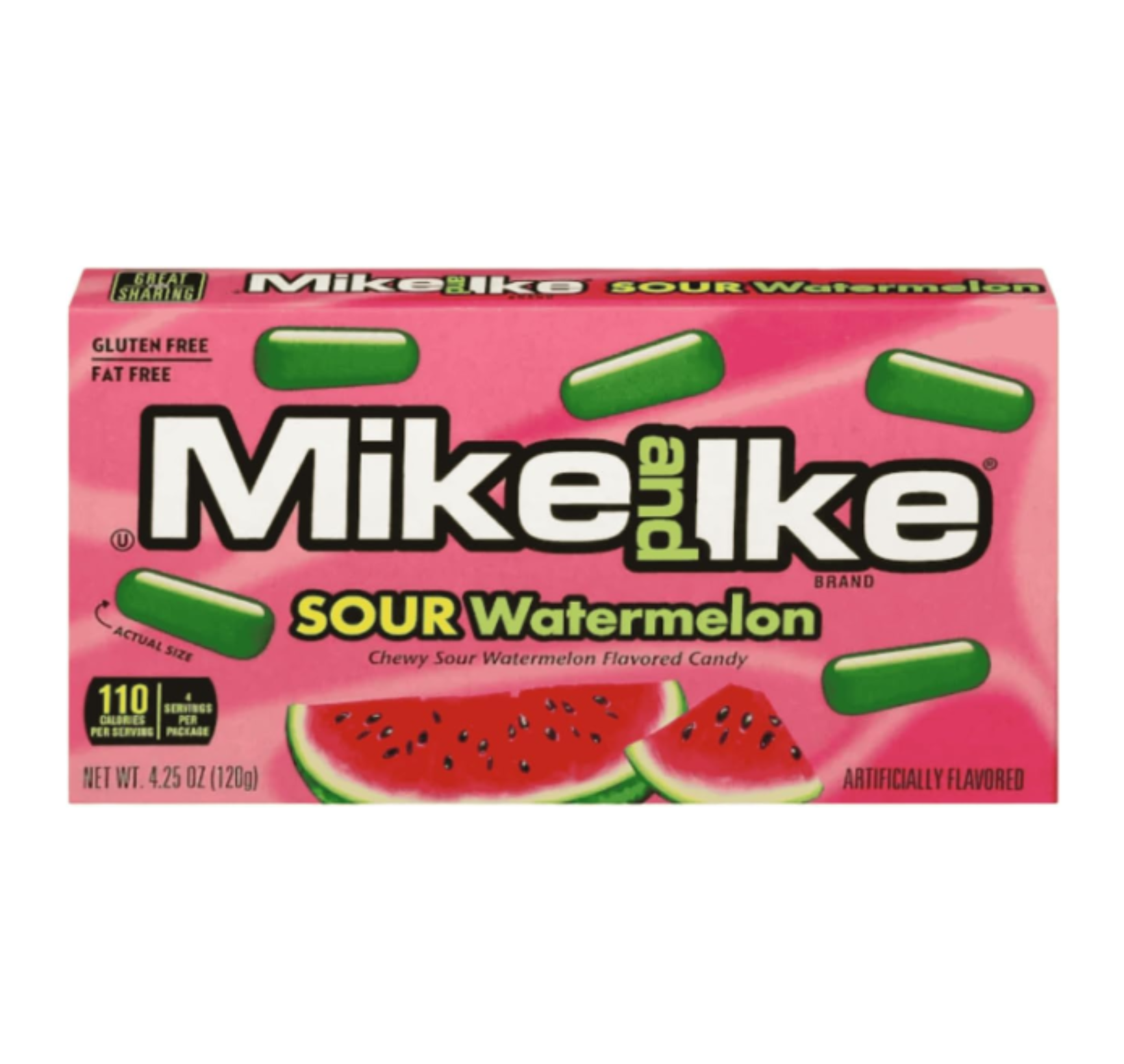 Mike and Ike Sour Watermelon 22g