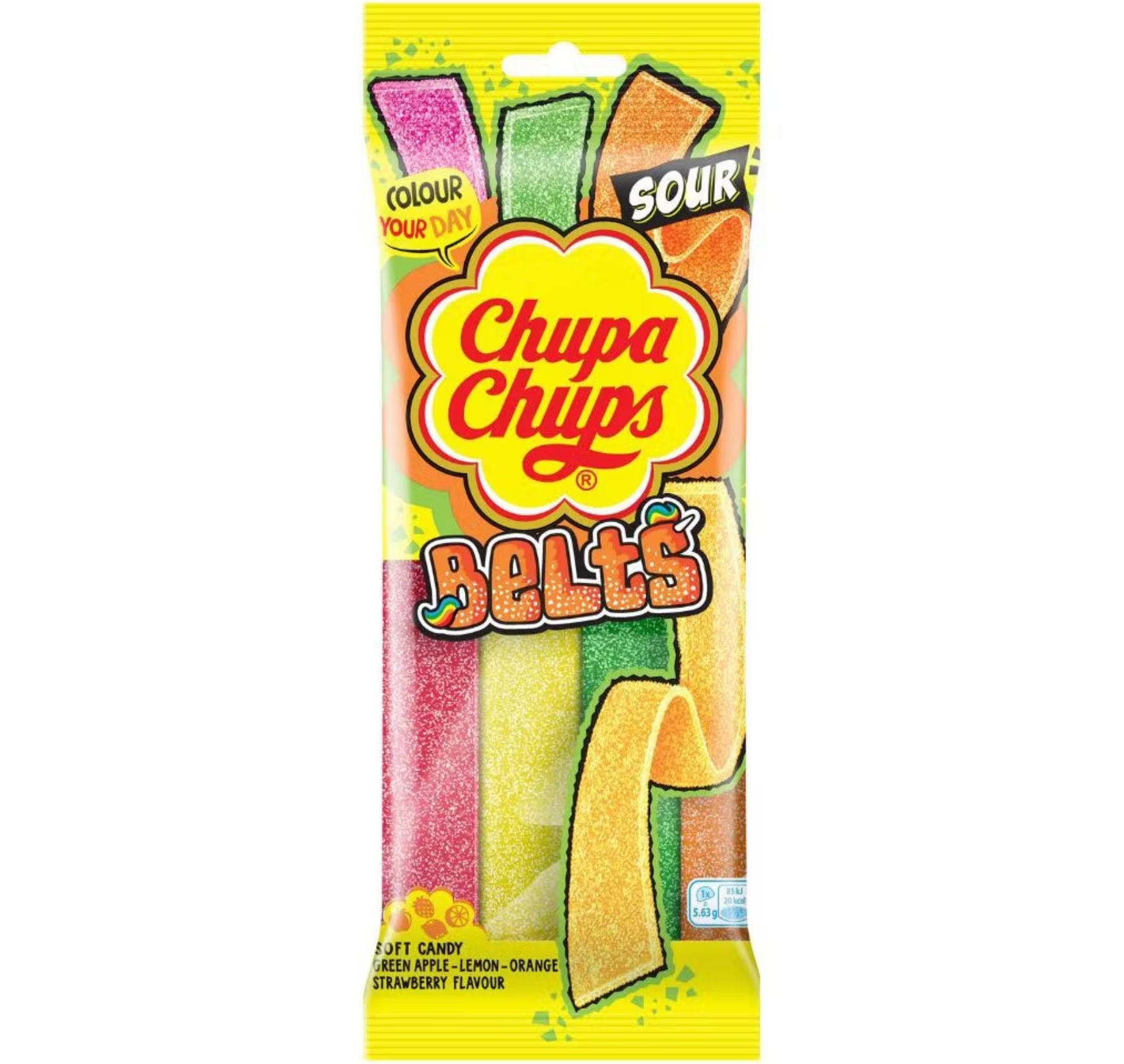 Chupa Chups Sour Belts Mixed 90g