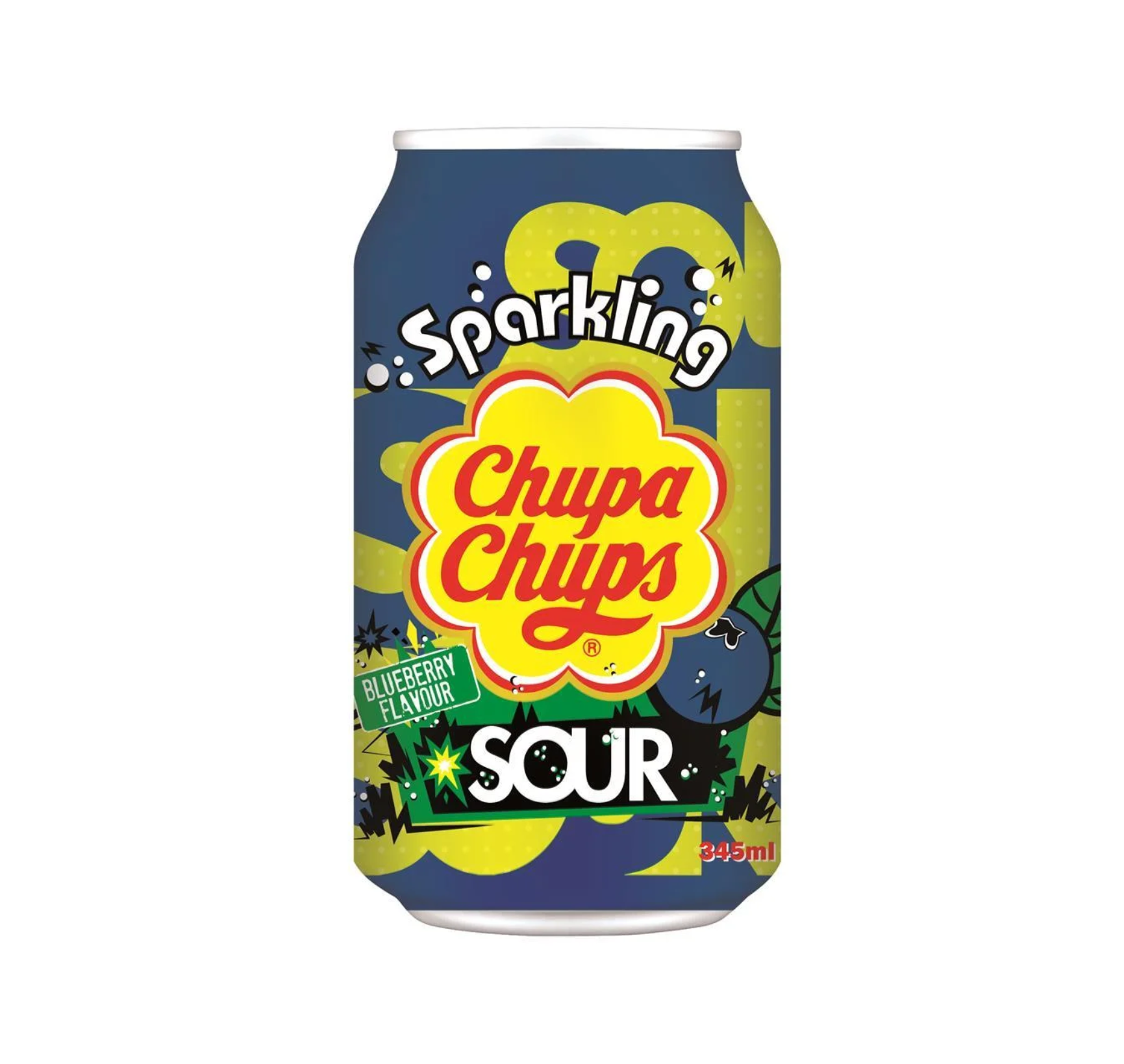 Chupa Chups Sour áfonyás ízesítésű