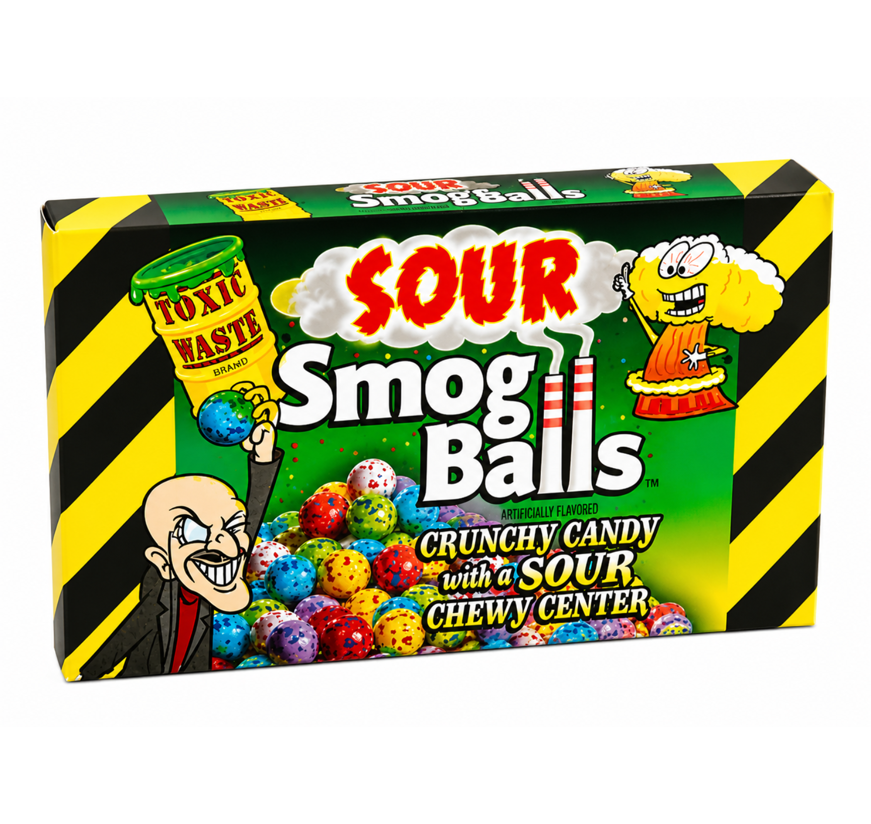 Toxic Waste Sour Smog Balls 84g