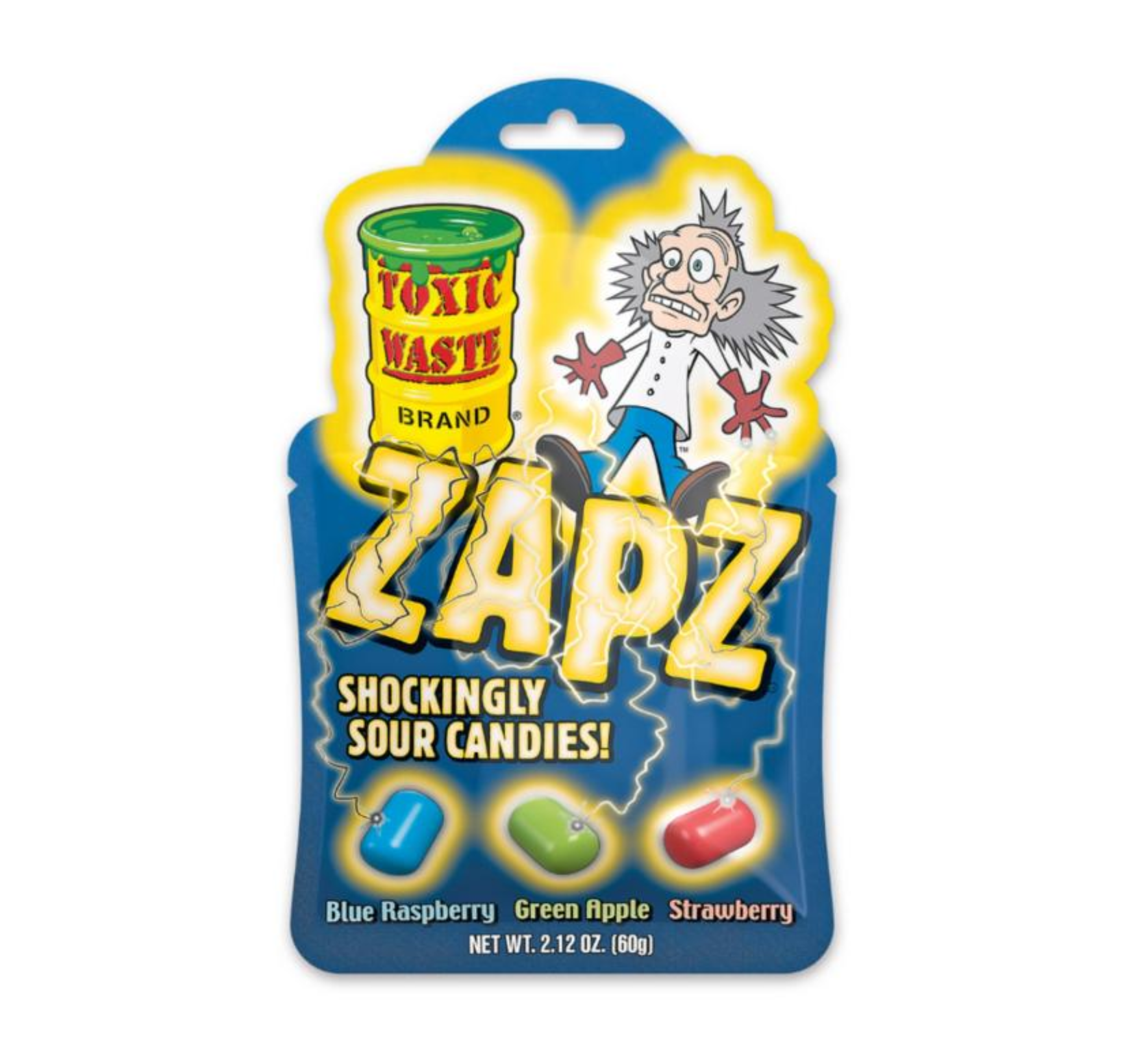 Toxic Waste Zapz Sour Candies 60g