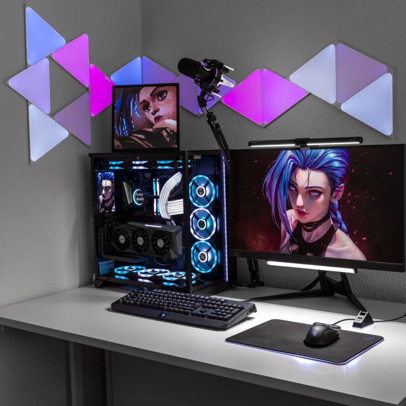Divoom Pixoo64Ⅱ 64X64 Pixel Art LED Display Social Media Counter