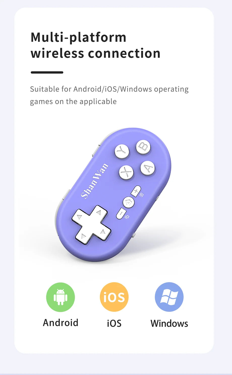 Q36XDV Mini Game Controller Handheld Game Console Portable Pocket Controller