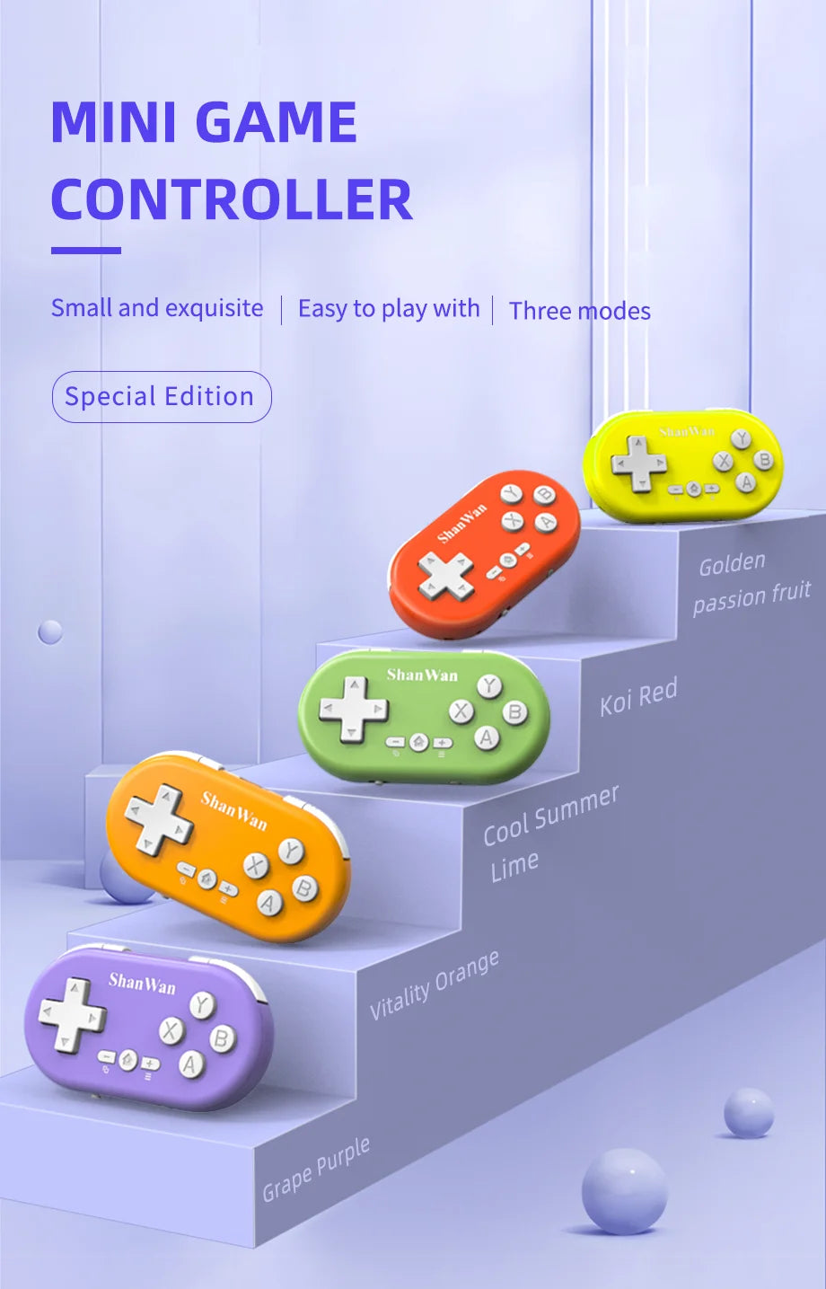 Q36XDV Mini Game Controller Handheld Game Console Portable Pocket Controller