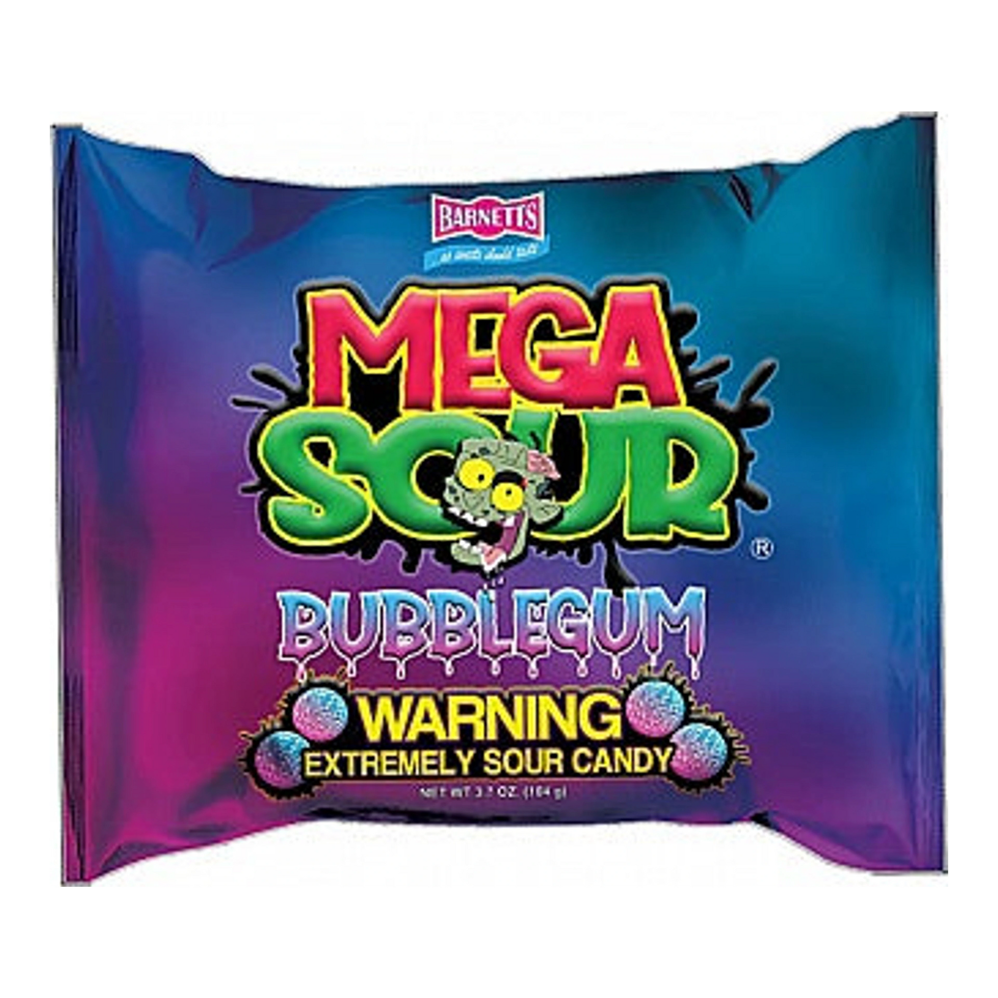Barnetts Mega Sour Bubblegum 104 g import termékfotó Candyland Tata