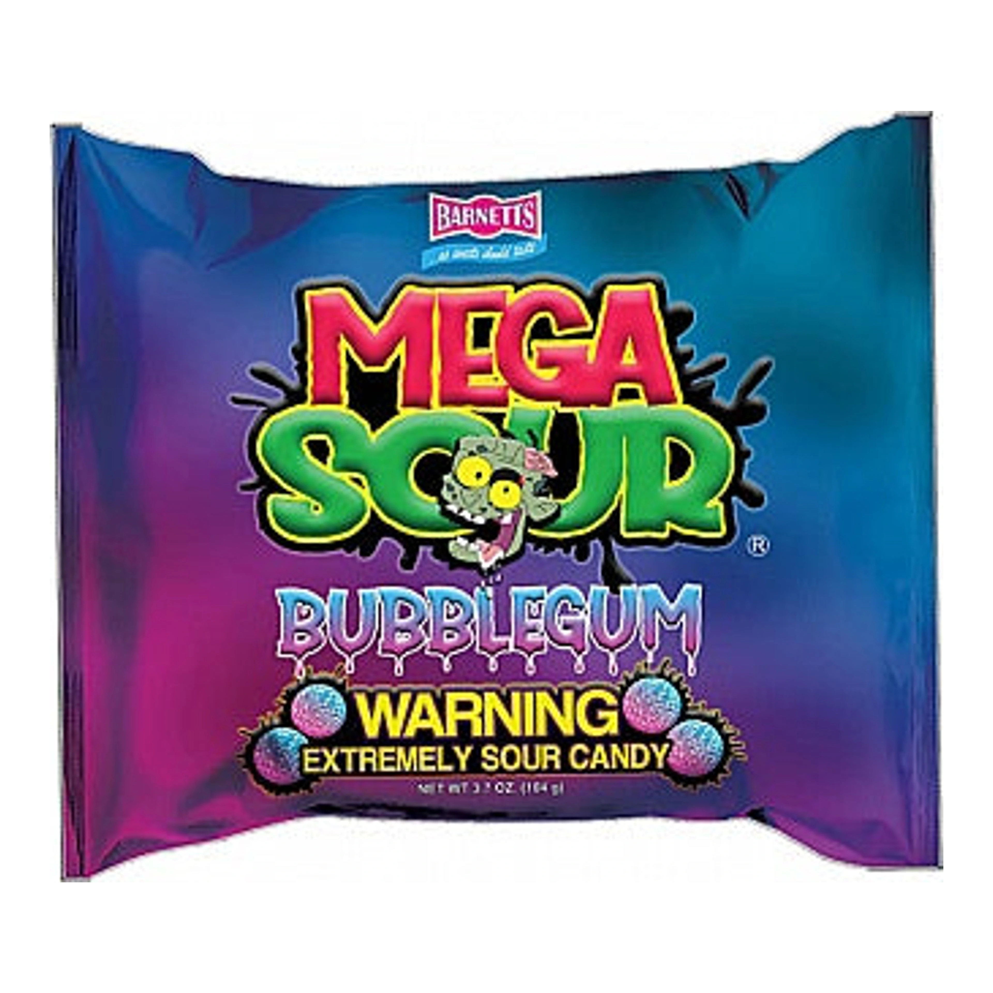 Barnetts Mega Sour Bubblegum 104 g import termékfotó Candyland Tata
