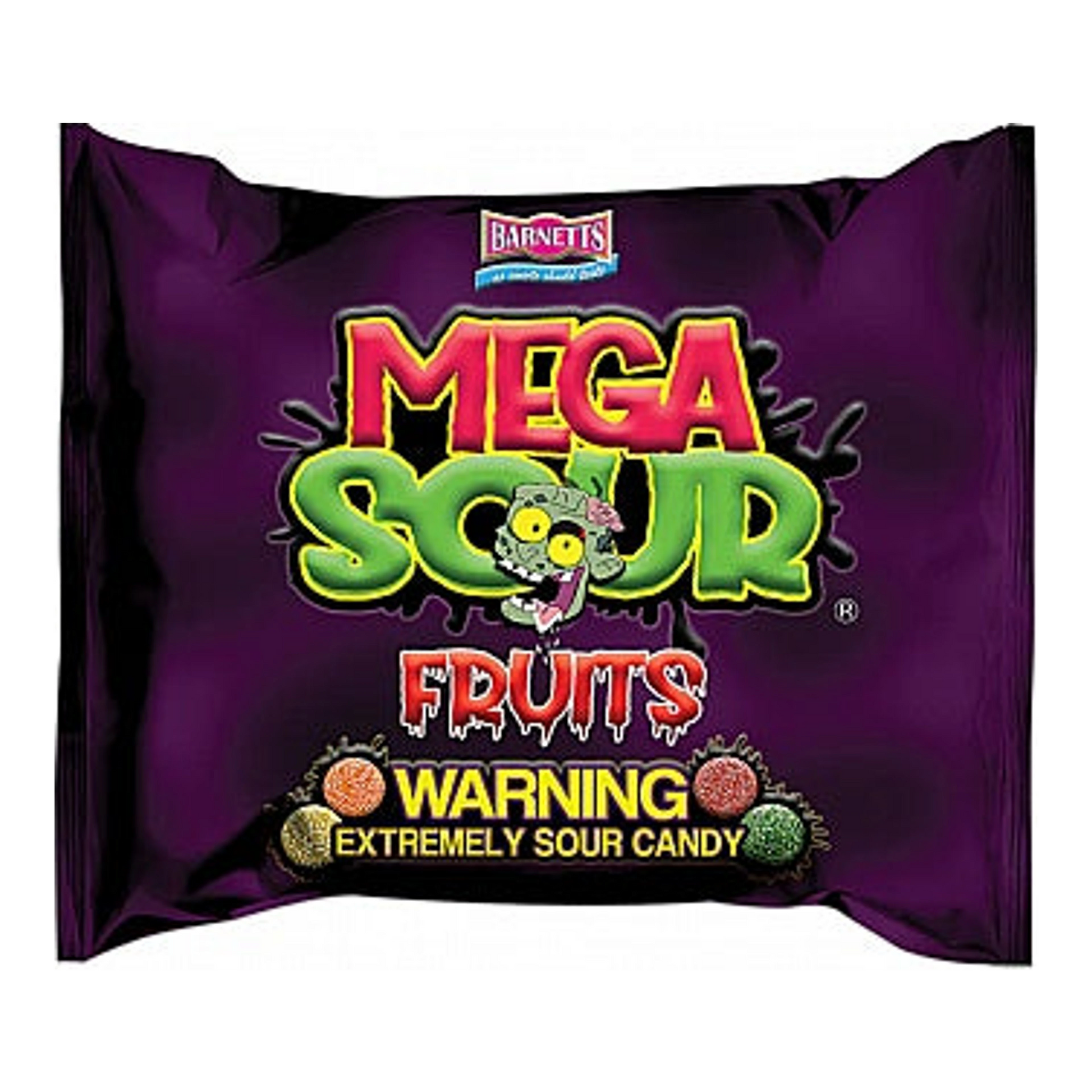 Barnetts Mega Sour Fruits 104 g import termékfotó Candyland Tata