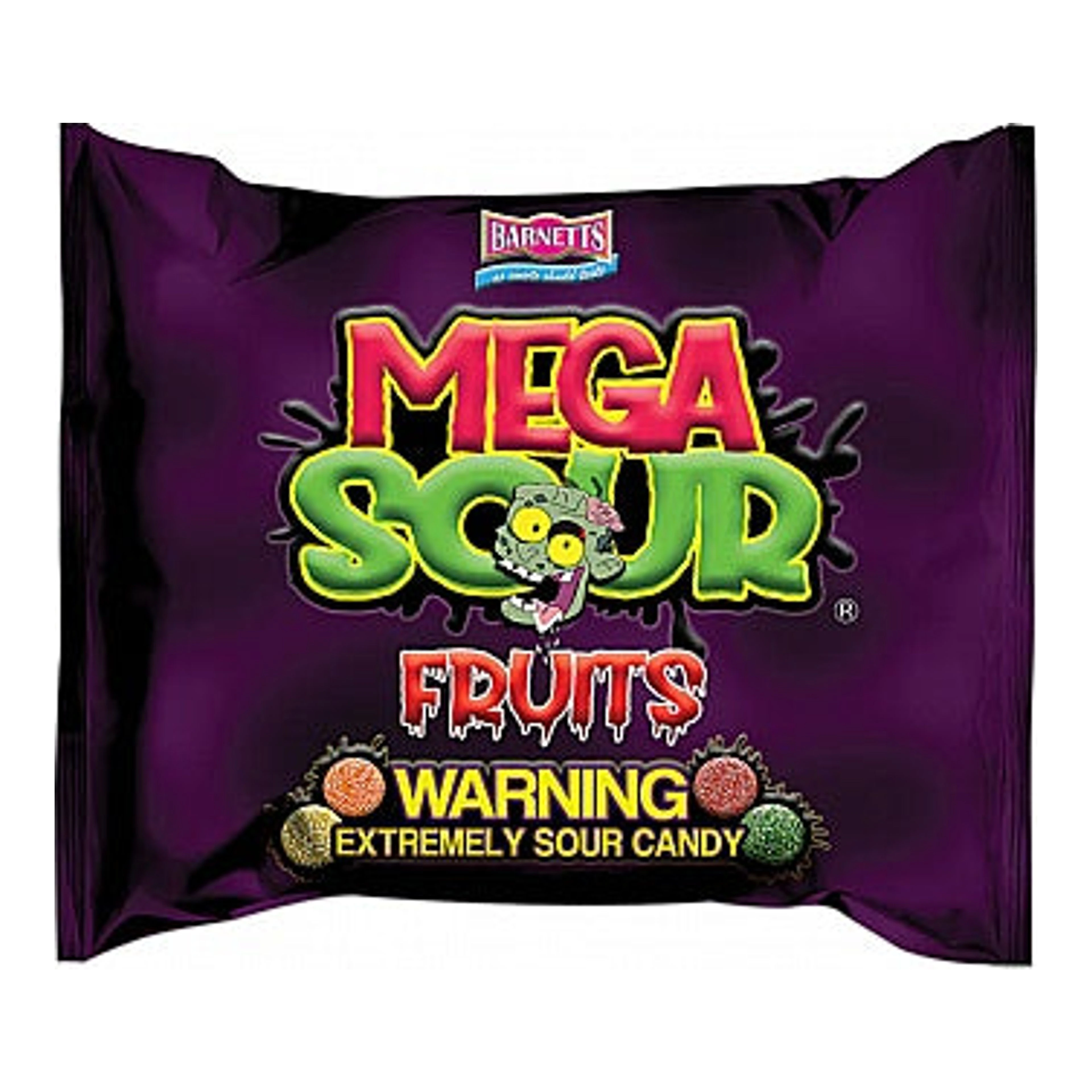 Barnetts Mega Sour Fruits 104 g import termékfotó Candyland Tata