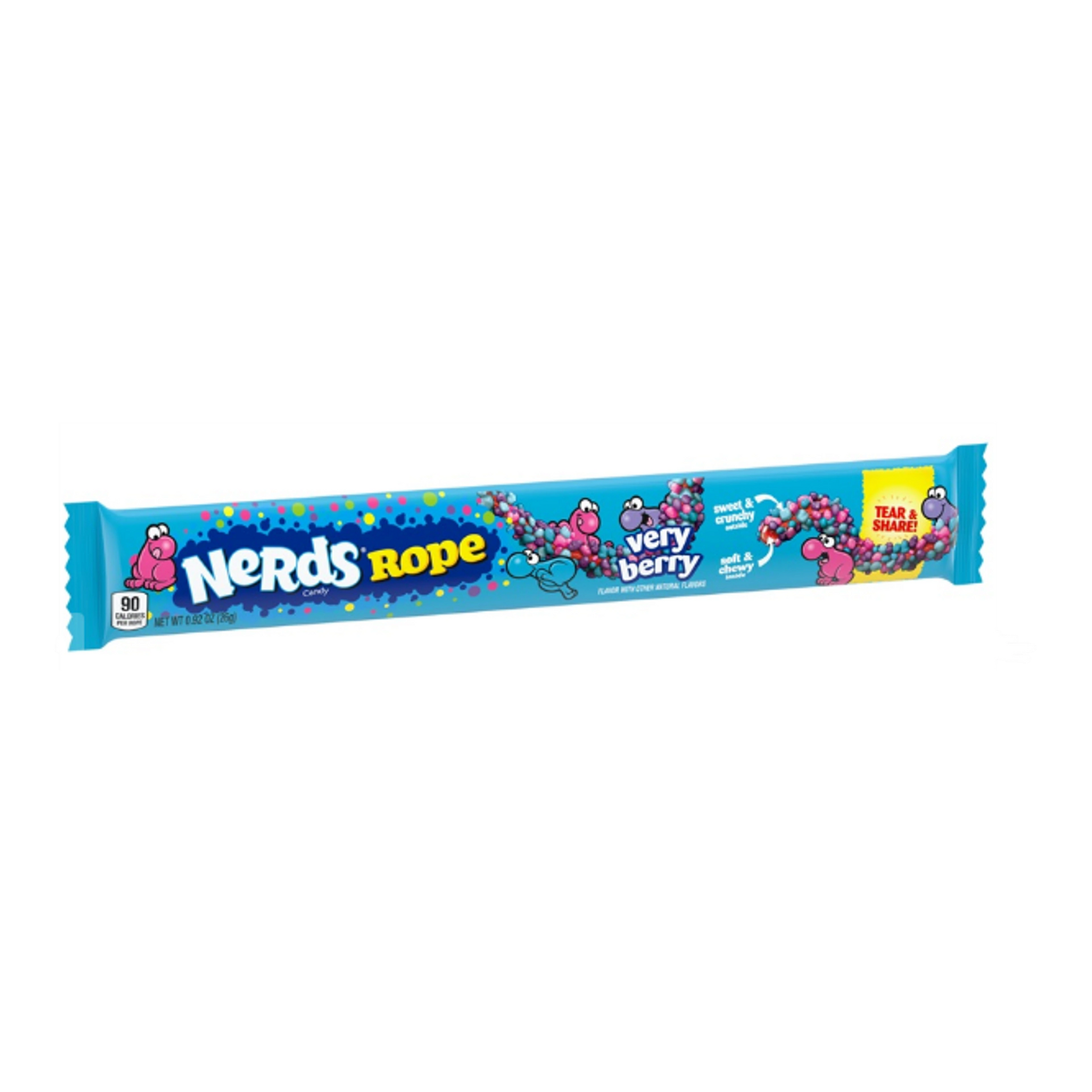 Nerds 26 g Very Berry Rope import termékfotó Candyland Tata