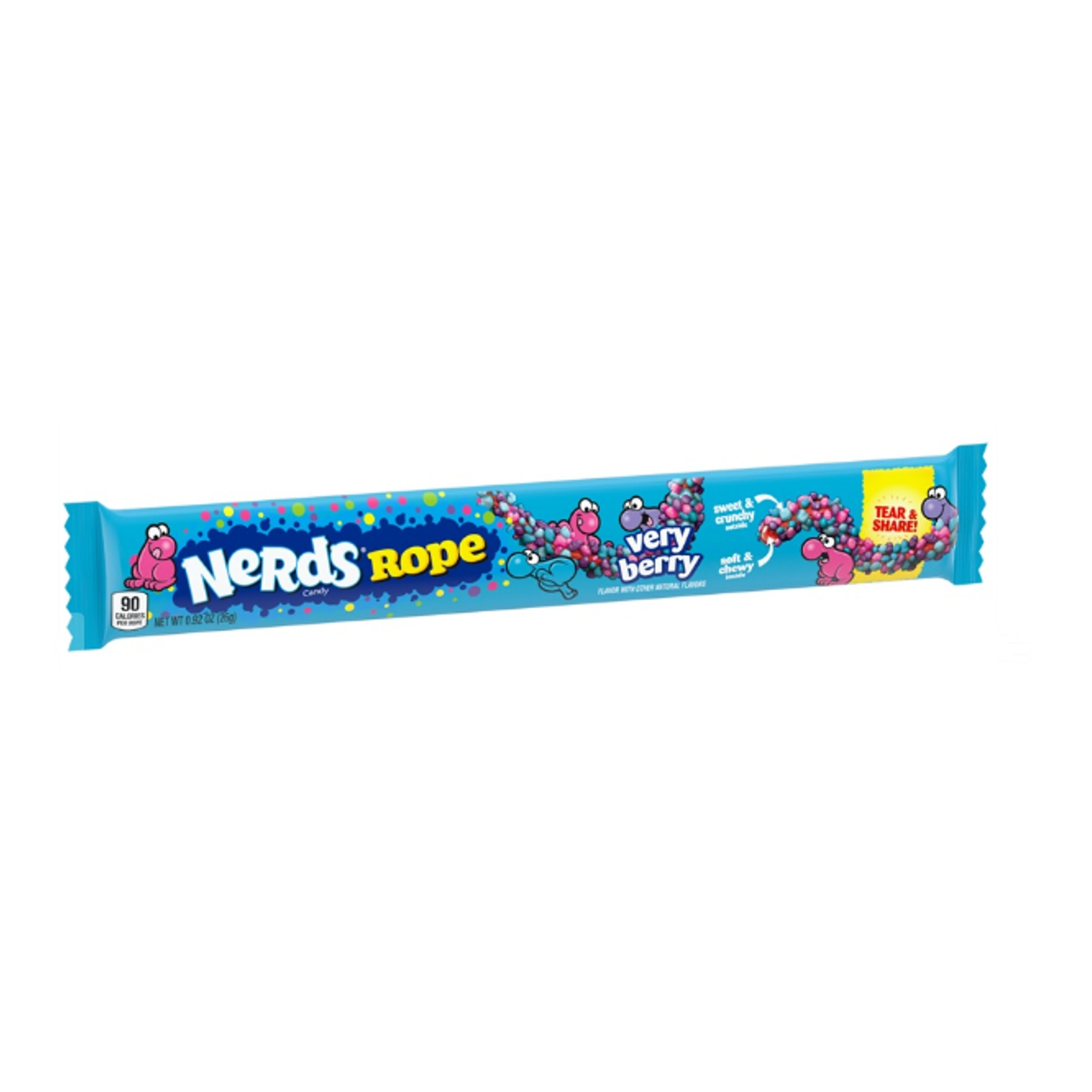 Nerds 26 g Very Berry Rope import termékfotó Candyland Tata
