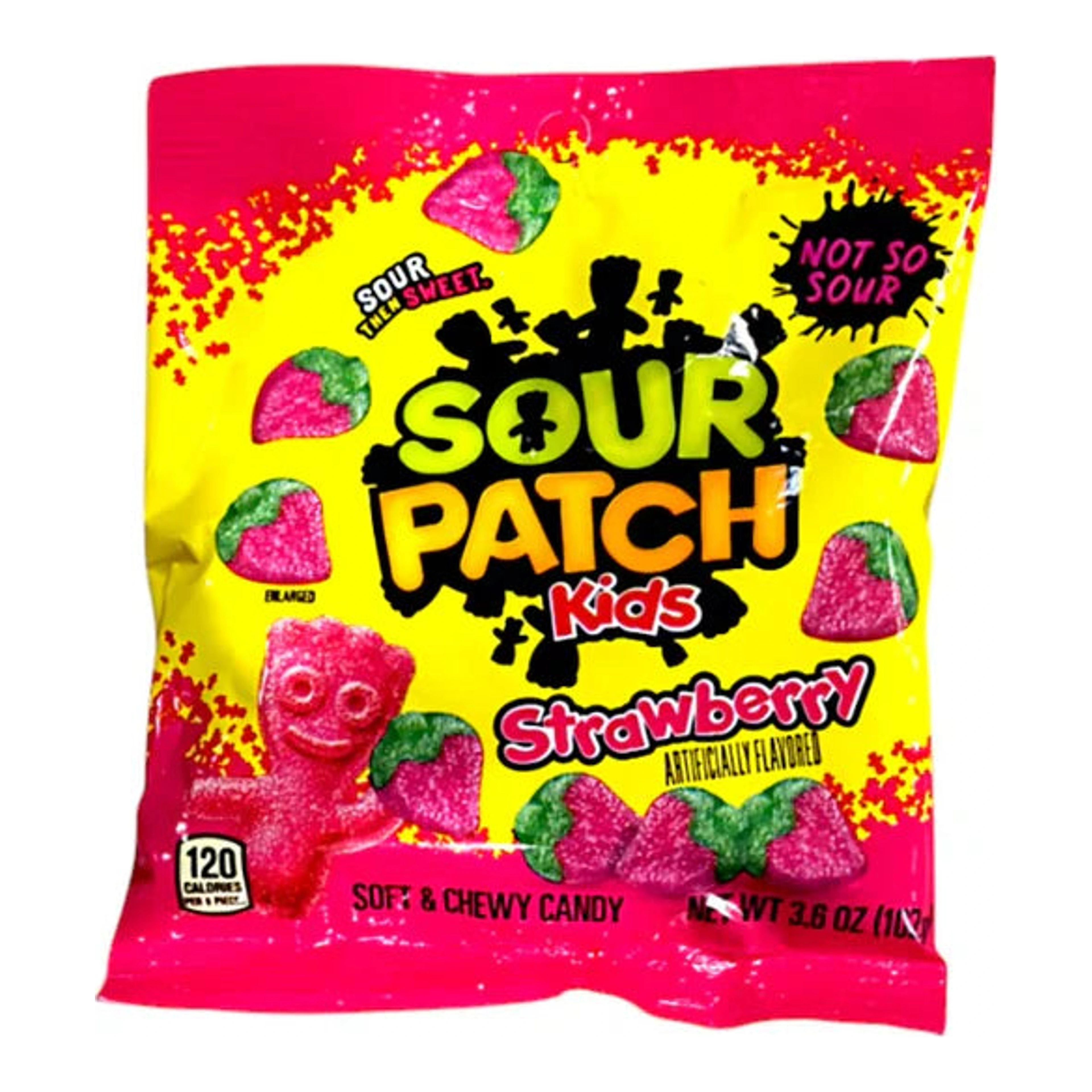 Sour Patch Kids Strawberry 102 g import termékfotó Candyland Tata