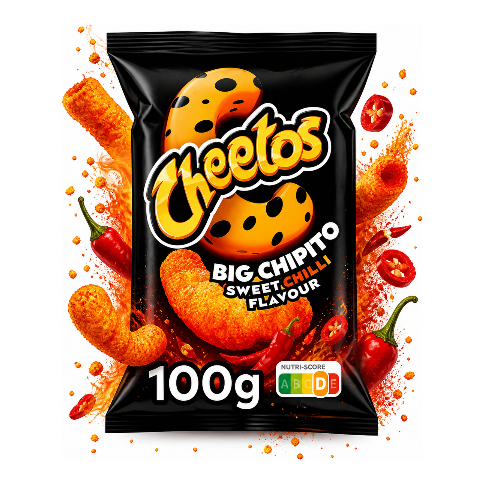 Cheetos Big Chipito Sweet Chilli 100 g import termékfotó Candyland Tata - 2. kép
