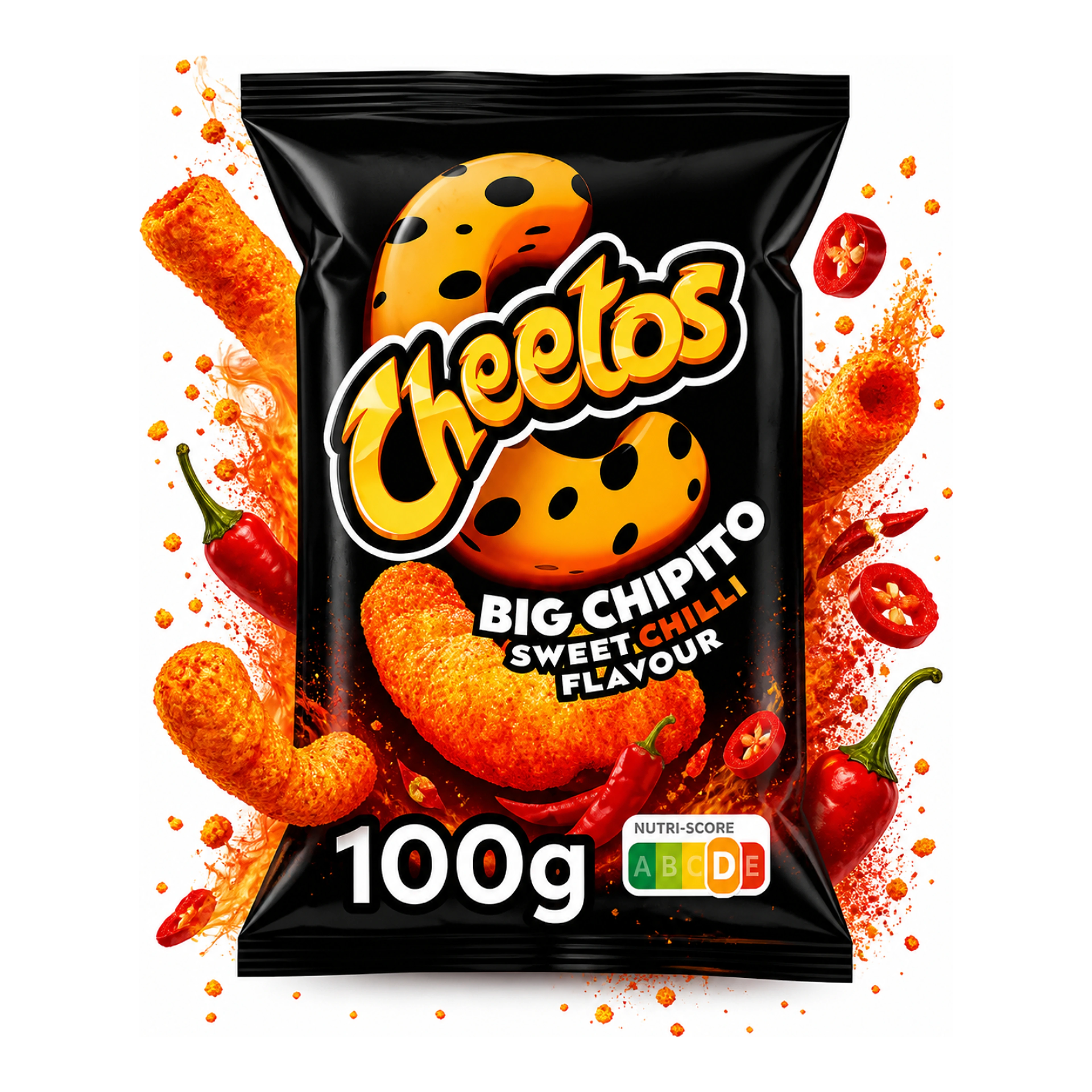 Cheetos Big Chipito Sweet Chilli 100 g import termékfotó Candyland Tata - 2. kép
