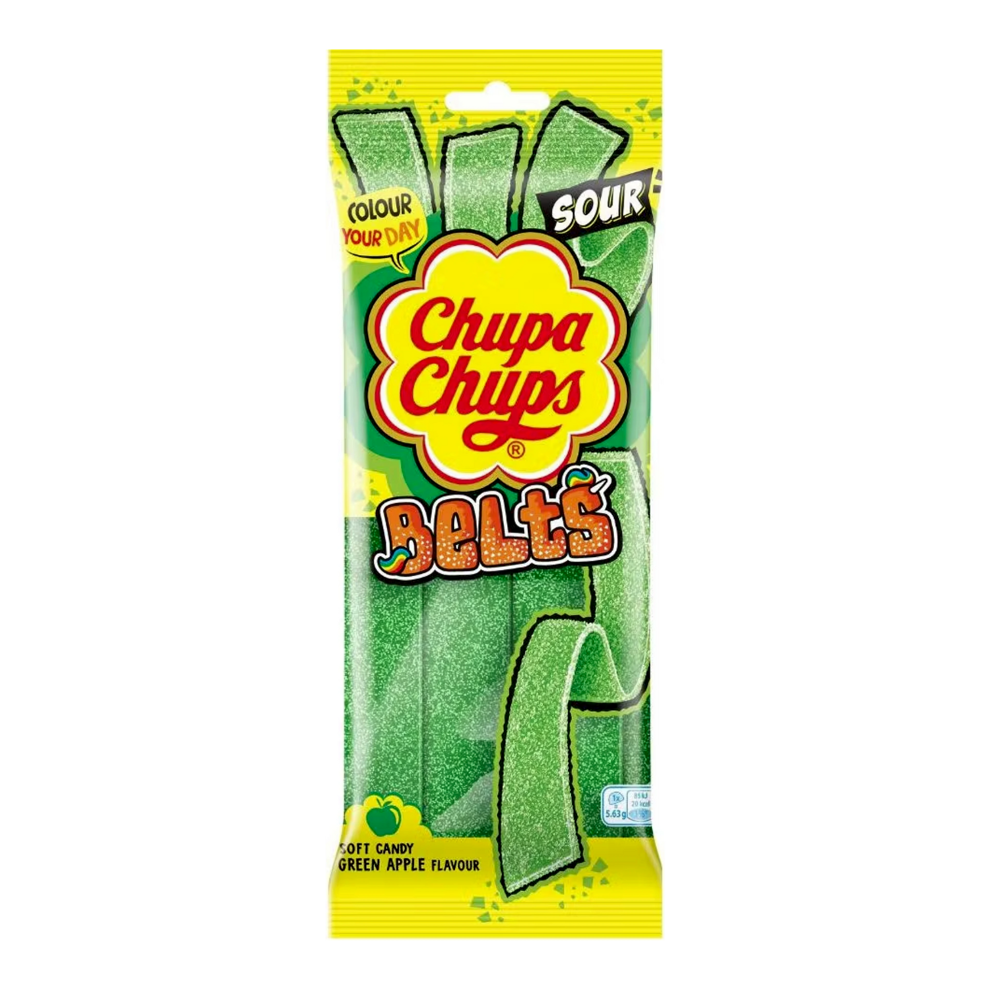 Chupa Chups Sour Belts Alma 90 g import termékfotó Candyland Tata