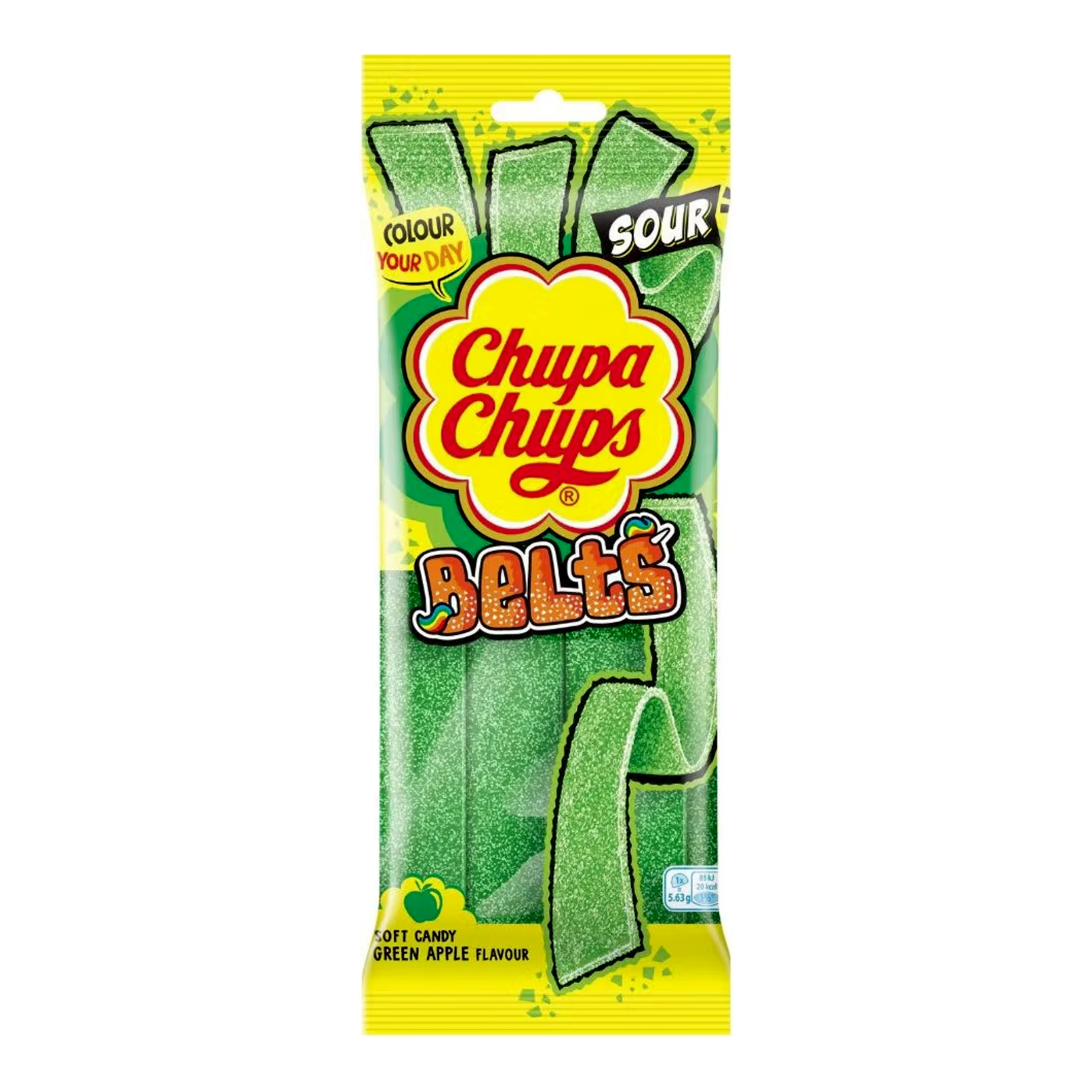 Chupa Chups Sour Belts Alma 90 g import termékfotó Candyland Tata