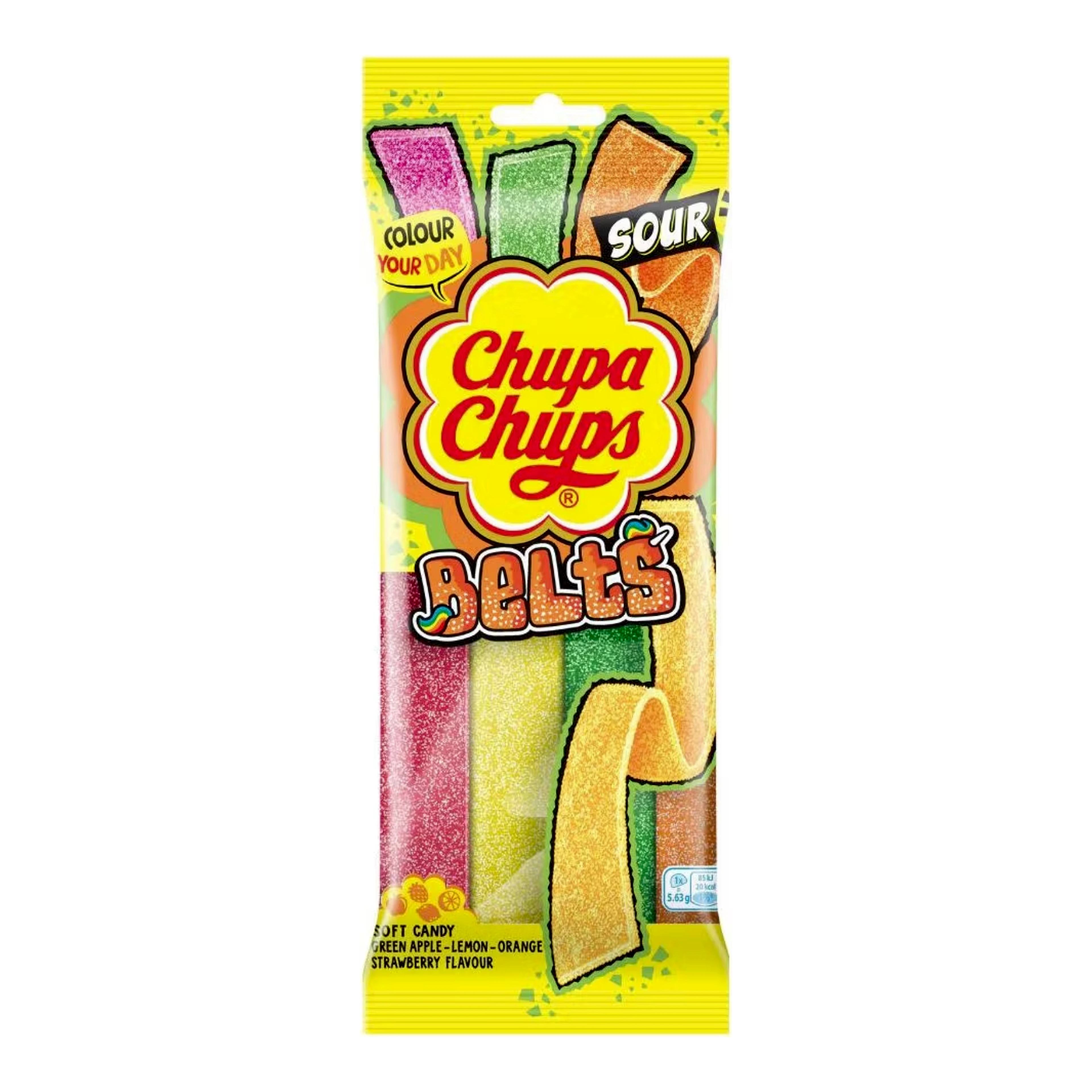 Chupa Chups Sour Belts Mixed 90 g import termékfotó Candyland Tata