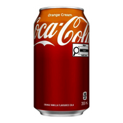 Coca-Cola Orange Cream 355 ml import termékfotó Candyland Tata