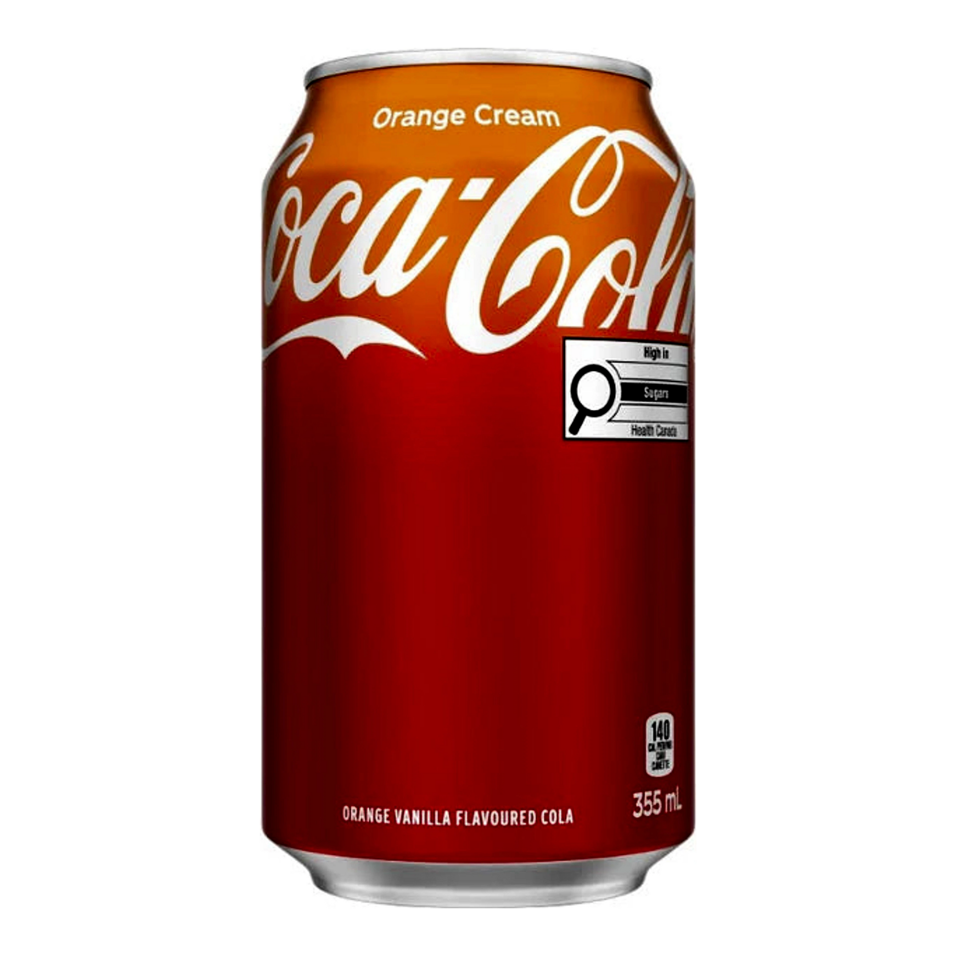 Coca-Cola Orange Cream 355 ml import termékfotó Candyland Tata