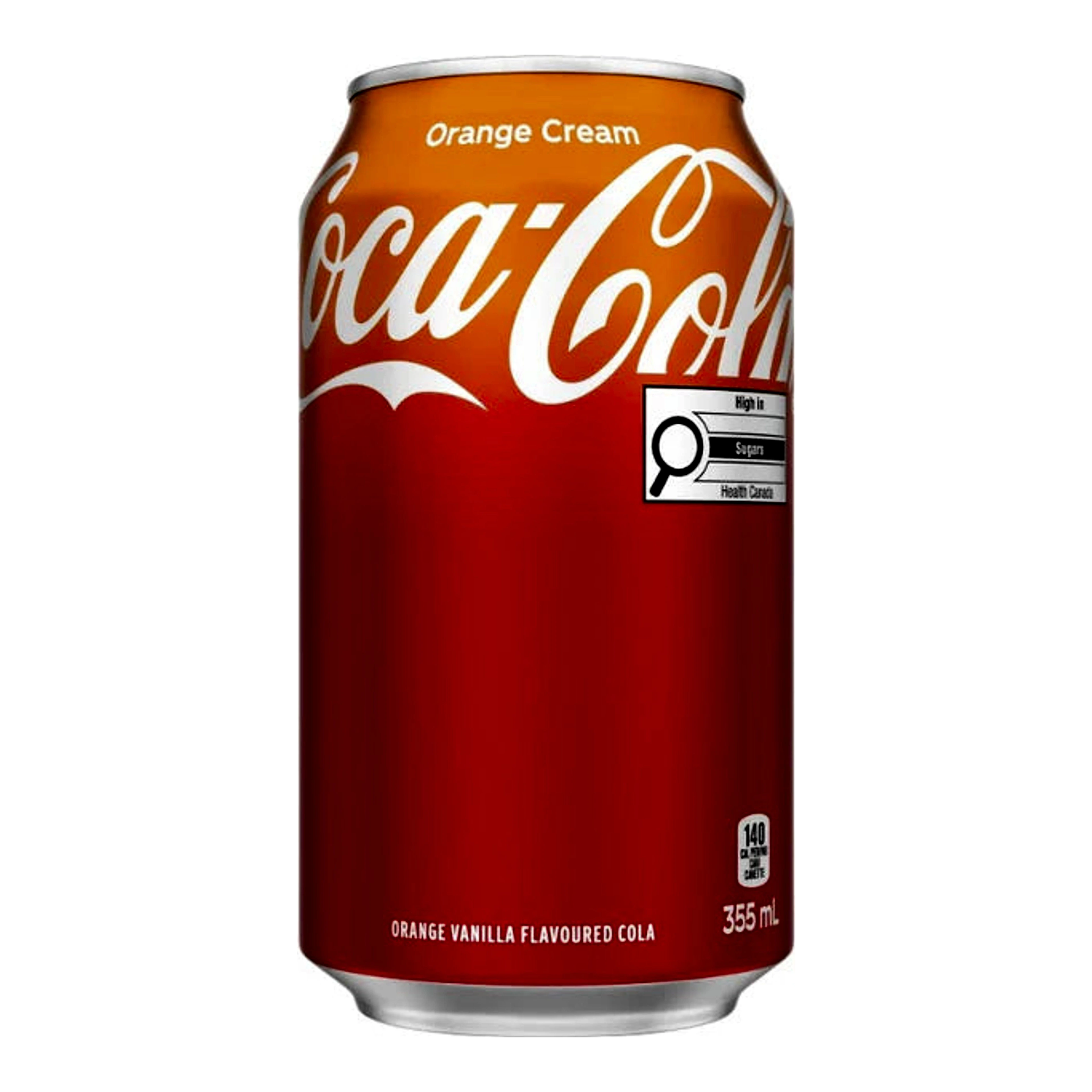 Coca-Cola Orange Cream 355 ml import termékfotó Candyland Tata