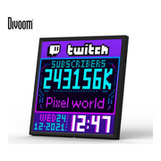 Divoom Pixoo64 pixel art LED kijelző import termékfotó Candyland Tata
